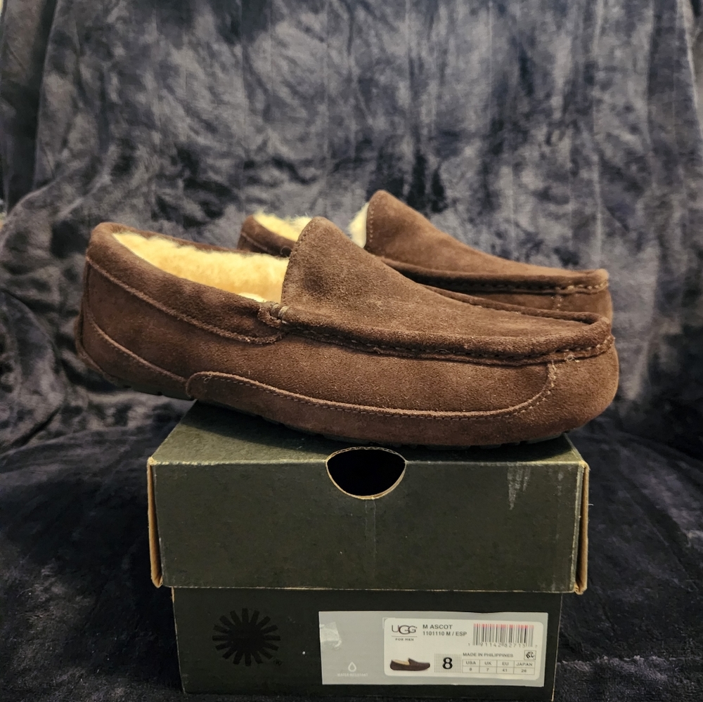 Men's UggPure Ascot Slippers Size 8